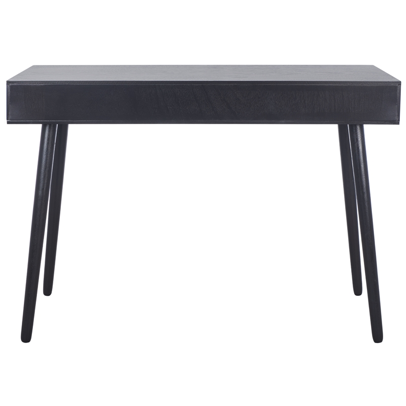 Safavieh O'Dwyer Wood 2 Drawer Desk in Black