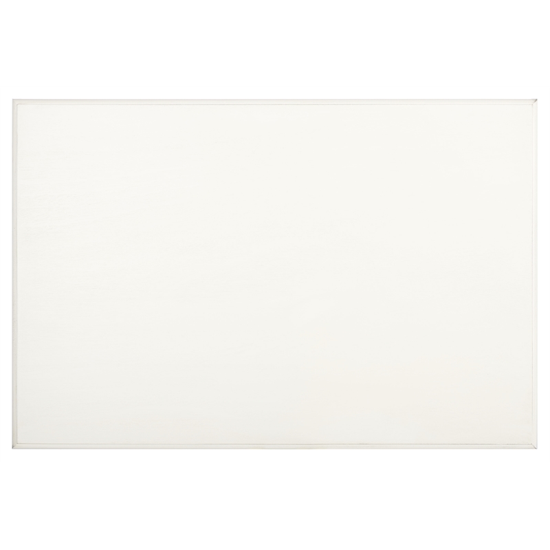 Safavieh Arina Wood and Metal 1 Drawer Desk in White