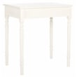 Safavieh Arina Wood and Metal 1 Drawer Desk in White