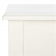 Safavieh Arina Wood and Metal 1 Drawer Desk in White