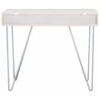 Safavieh Raveena Wood and Iron Desk in White / Silver