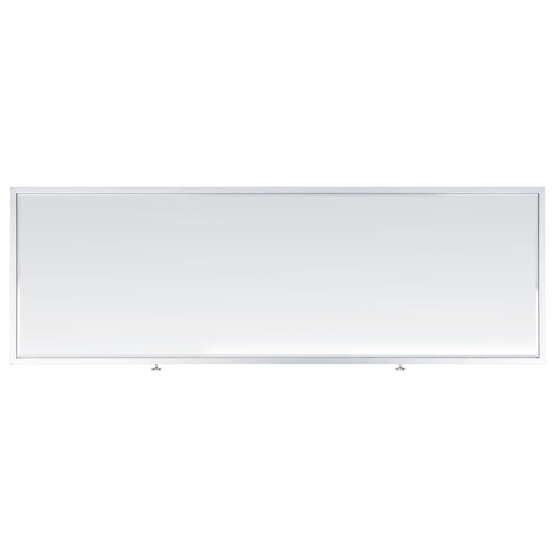 Safavieh Aster Wood and Iron 2 Drawer Mirrored Desk in Silver / Mirror