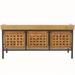 Safavieh Isaac Wood Storage Bench in Oak
