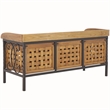 Safavieh Isaac Wood Storage Bench in Oak