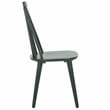 Safavieh Burris Wood Side Chair in Green