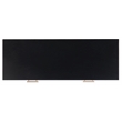 Safavieh Estella Wood and Metal 2 Drawer Console Table in Black