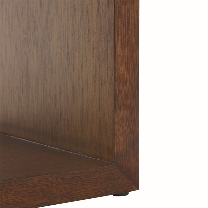 Safavieh Munson Wood 2 Shelf Console Table  in Natural