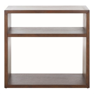 Safavieh Munson Wood 2 Shelf Console Table  in Natural