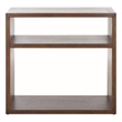 Safavieh Munson Wood 2 Shelf Console Table  in Natural