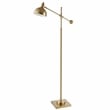 Safavieh Dagen Iron Floor Lamp in Brass
