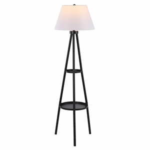 Safavieh Dorea Metal 63&quot Floor Lamp in Black
