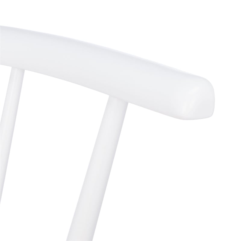 Safavieh Blanchard Wood  Side Chair in Natural / White