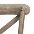 Safavieh Franklin Wood Barstool in Gray