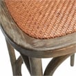 Safavieh Franklin Wood Barstool in Gray
