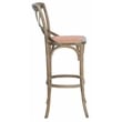 Safavieh Franklin Wood Barstool in Gray