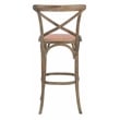 Safavieh Franklin Wood Barstool in Gray