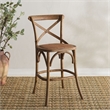 Safavieh Franklin Wood Counterstool in Gray