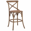 Safavieh Franklin Wood Counterstool in Gray