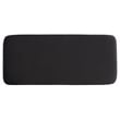 Safavieh Tenko Wood and Fabric Bench in Black