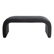 Safavieh Tenko Wood and Fabric Bench in Black