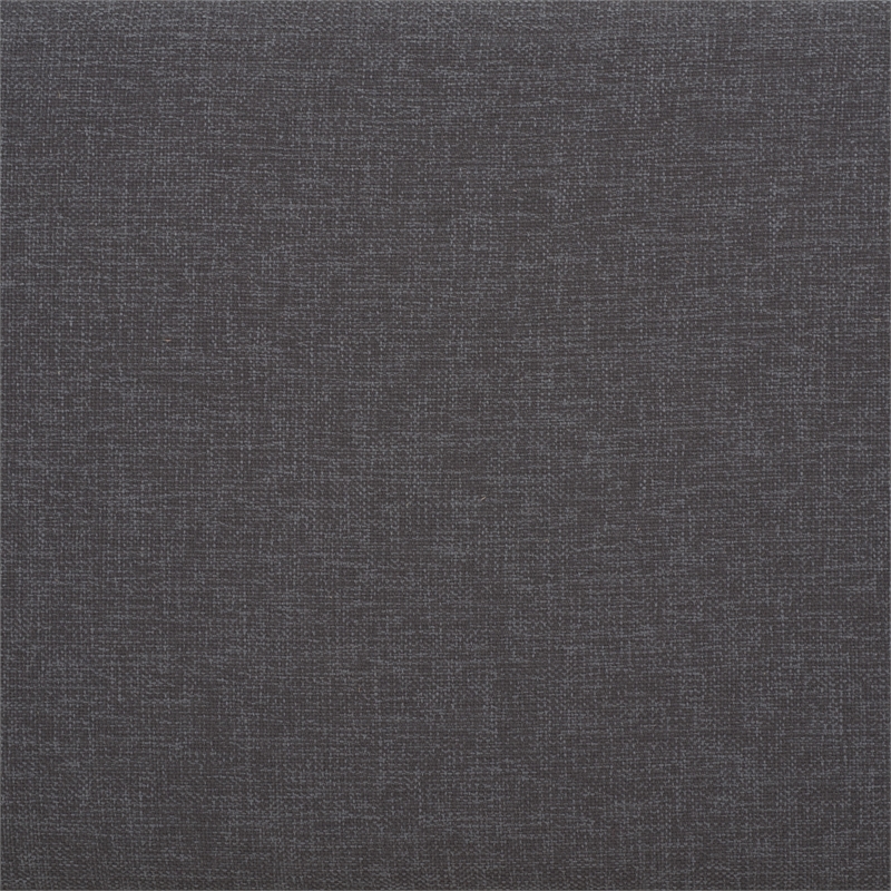 Safavieh Iona Wood and Metal Open Shelf Bench W/Cushion in Gray /Natural