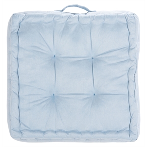 Safavieh Gardenia Velvet Floor Pillow in Blue