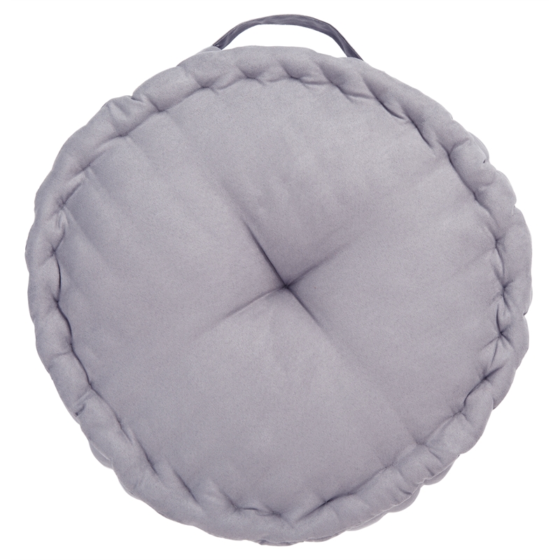 Safavieh Payton Fabric Floor Pillow in Gray