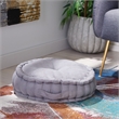 Safavieh Payton Fabric Floor Pillow in Gray