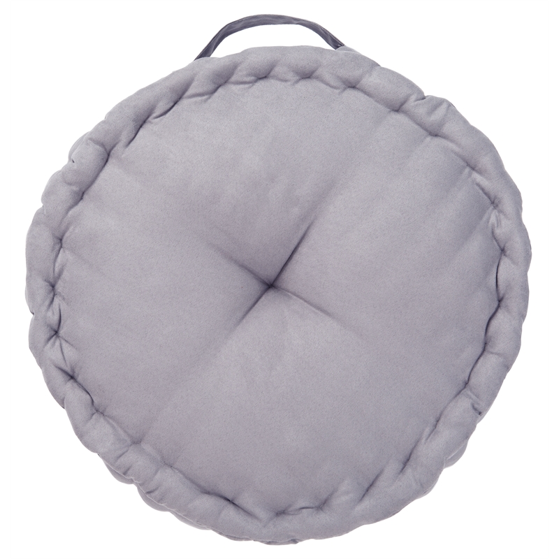 Safavieh Payton Fabric Floor Pillow in Gray