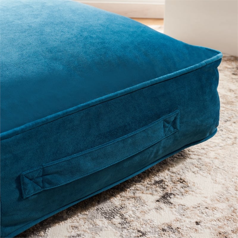 Safavieh Dulcie Fabric Floor Pillow in Green