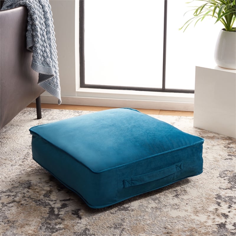 Safavieh Dulcie Fabric Floor Pillow in Green