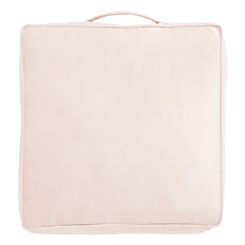 Safavieh Dulcie Fabric Floor Pillow in Pink