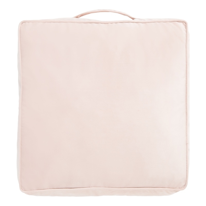 Safavieh Dulcie Fabric Floor Pillow in Pink