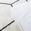 Safavieh Hugs and Kisses Cotton Floor Pillow in Beige / Gold