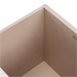 Safavieh Landers Wood 2 Drawer Cushion Bench  in White