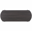 Safavieh Marlee Wood and Metal Coffee Table in Dark Gray / Oak / Black