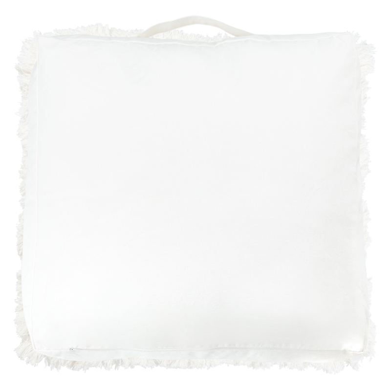 Safavieh Grema Cotton Floor Pillow in Ivory
