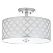 Safavieh Kora Metal Flush Mount in Silver