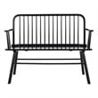 Safavieh Lucilia Wood Spindle Bench in Black