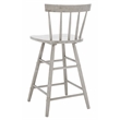 Safavieh Tally Wood Counter Stool in Gray