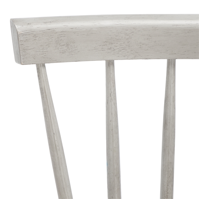 Safavieh Tally Wood Counter Stool in Gray