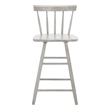 Safavieh Tally Wood Counter Stool in Gray