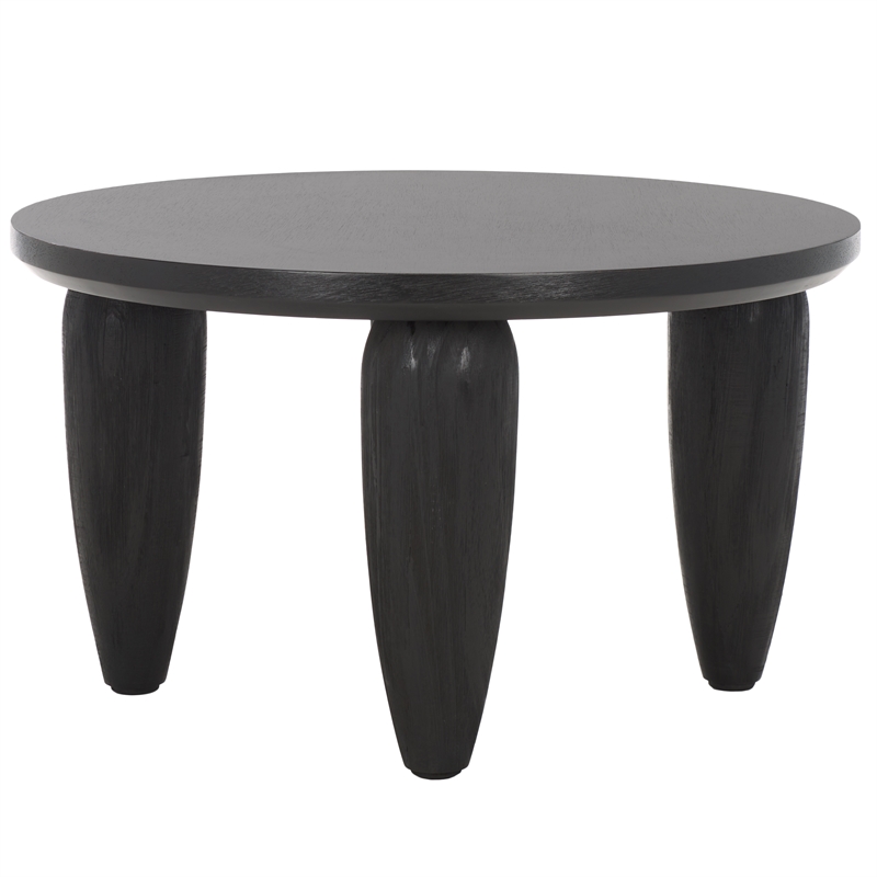 Safavieh Marthe Wood  Coffee Table in Black