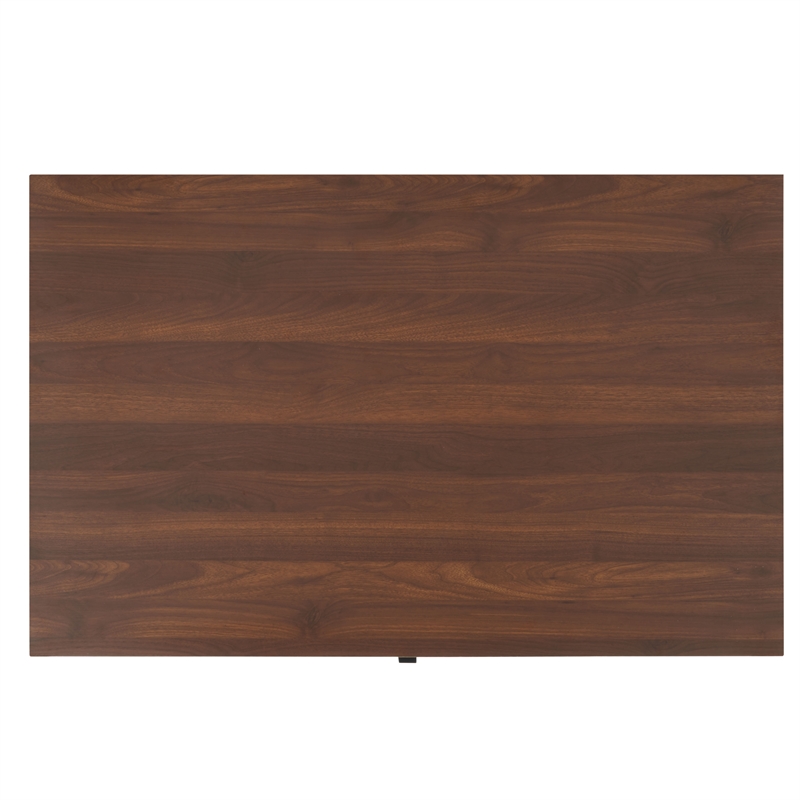 Safavieh Jaxith Wood Coffee Table  in Walnut / Black