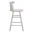 Safavieh Jay Wood Counter Stool in Gray