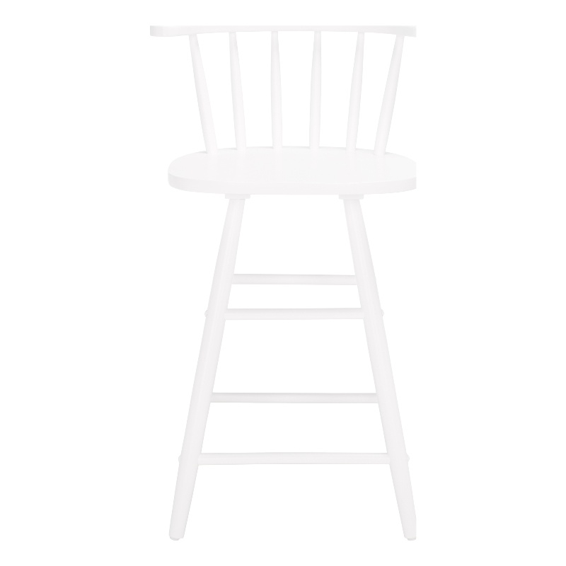 Safavieh Jay Wood Counter Stool in White