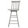 Safavieh Quai Wood Swivel Counter Stool  in Gray