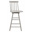 Safavieh Quai Wood Swivel Counter Stool  in Gray