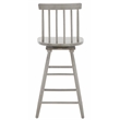 Safavieh Quai Wood Swivel Counter Stool  in Gray