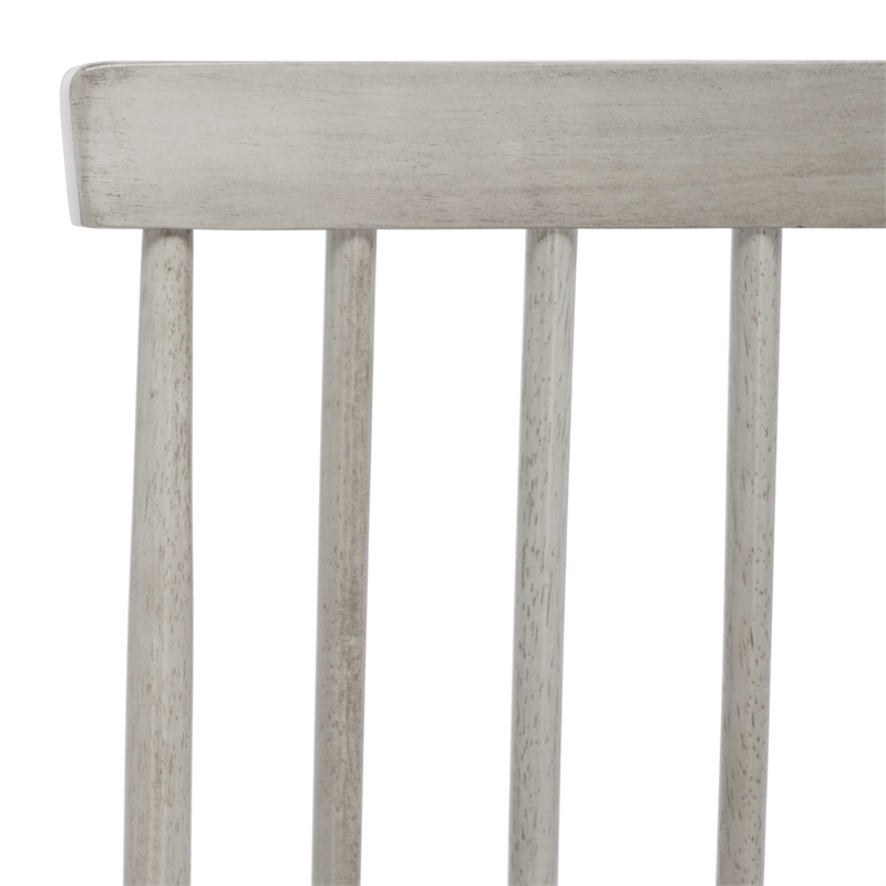 Safavieh Quai Wood Swivel Counter Stool  in Gray